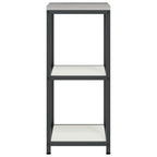 Kitchen Storage with Shelf White 40 x 50 x 92 cm Steel