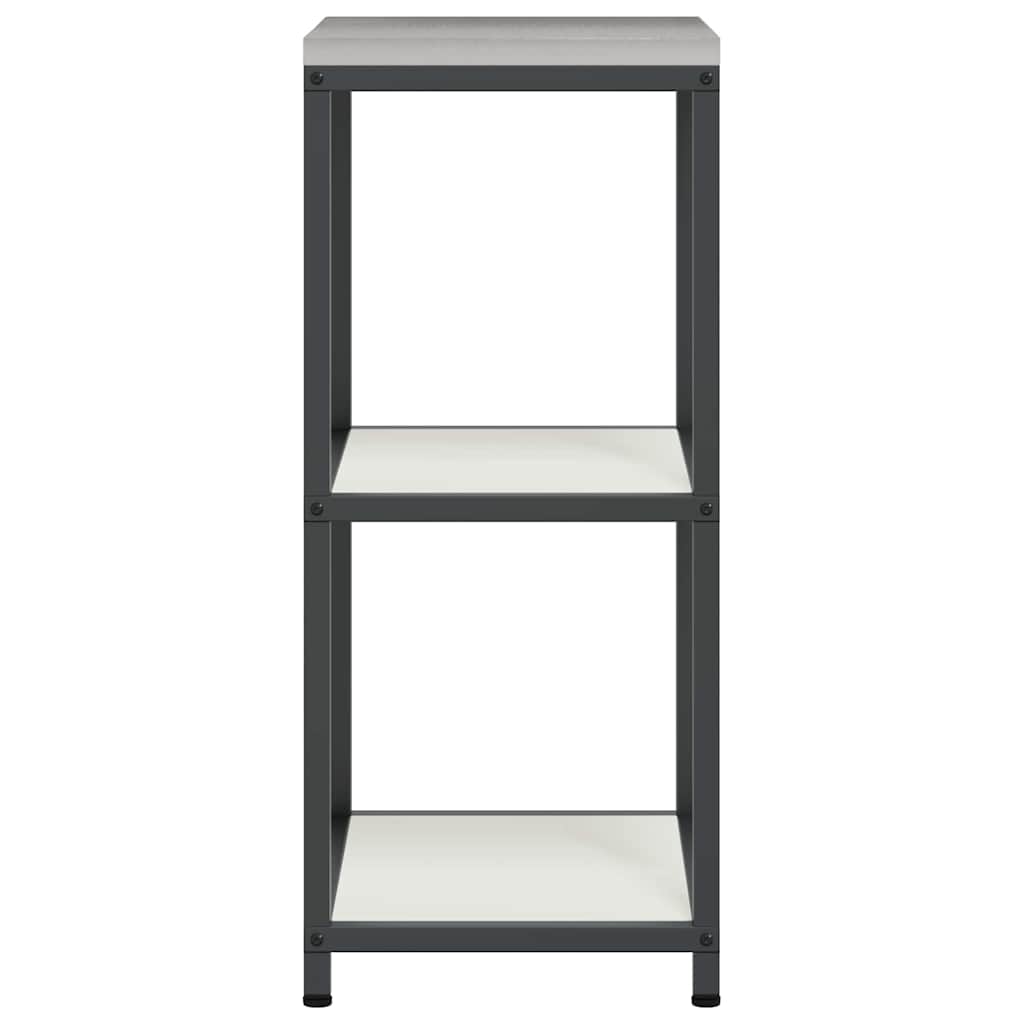 Kitchen Storage with Shelf White 40 x 50 x 92 cm Steel