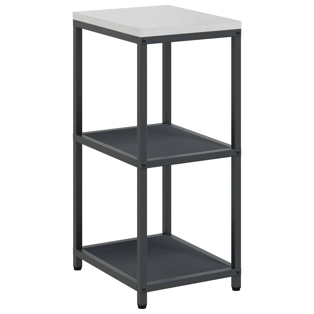 Kitchen Storage with Shelf Anthracite 40 x 50 x 92 cm Steel