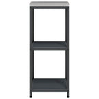 Kitchen Storage with Shelf Anthracite 40 x 50 x 92 cm Steel