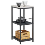 Kitchen Storage with Shelf Anthracite 40 x 50 x 92 cm Steel