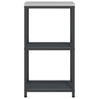 Kitchen Storage with Shelf Anthracite 40 x 50 x 92 cm Steel