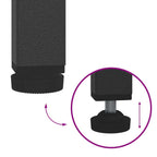 Kitchen Storage with Shelf Silver 40 x 50 x 92 cm Steel