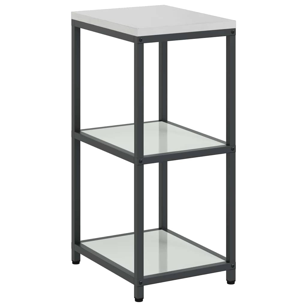 Kitchen Storage with Shelf Silver 40 x 50 x 92 cm Steel