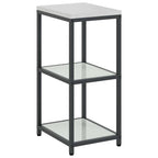 Kitchen Storage with Shelf Silver 40 x 50 x 92 cm Steel