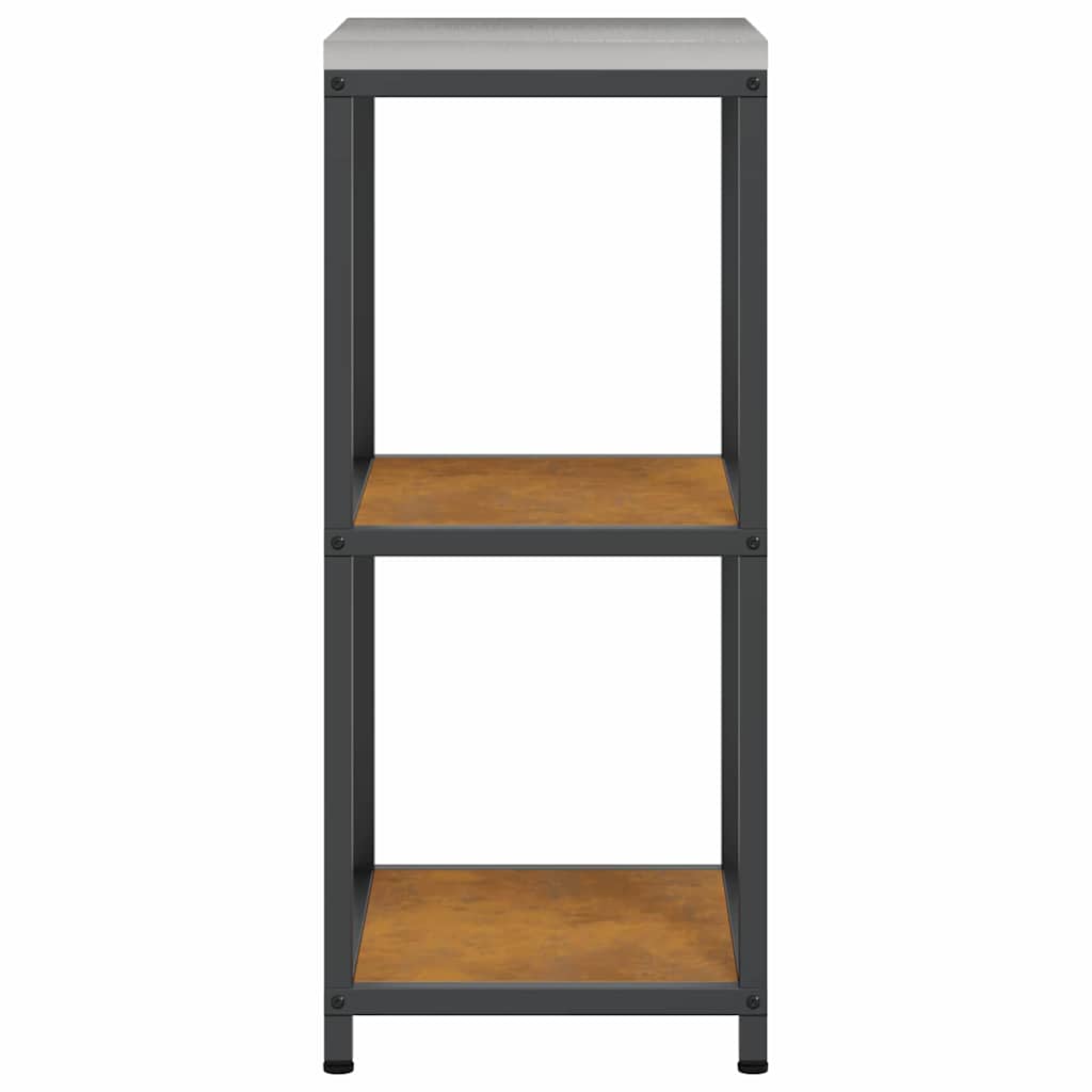 Kitchen Storage with Shelf Rusty 40 x 50 x 92 cm Steel