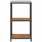 Kitchen Storage with Shelf Rusty 40 x 50 x 92 cm Steel