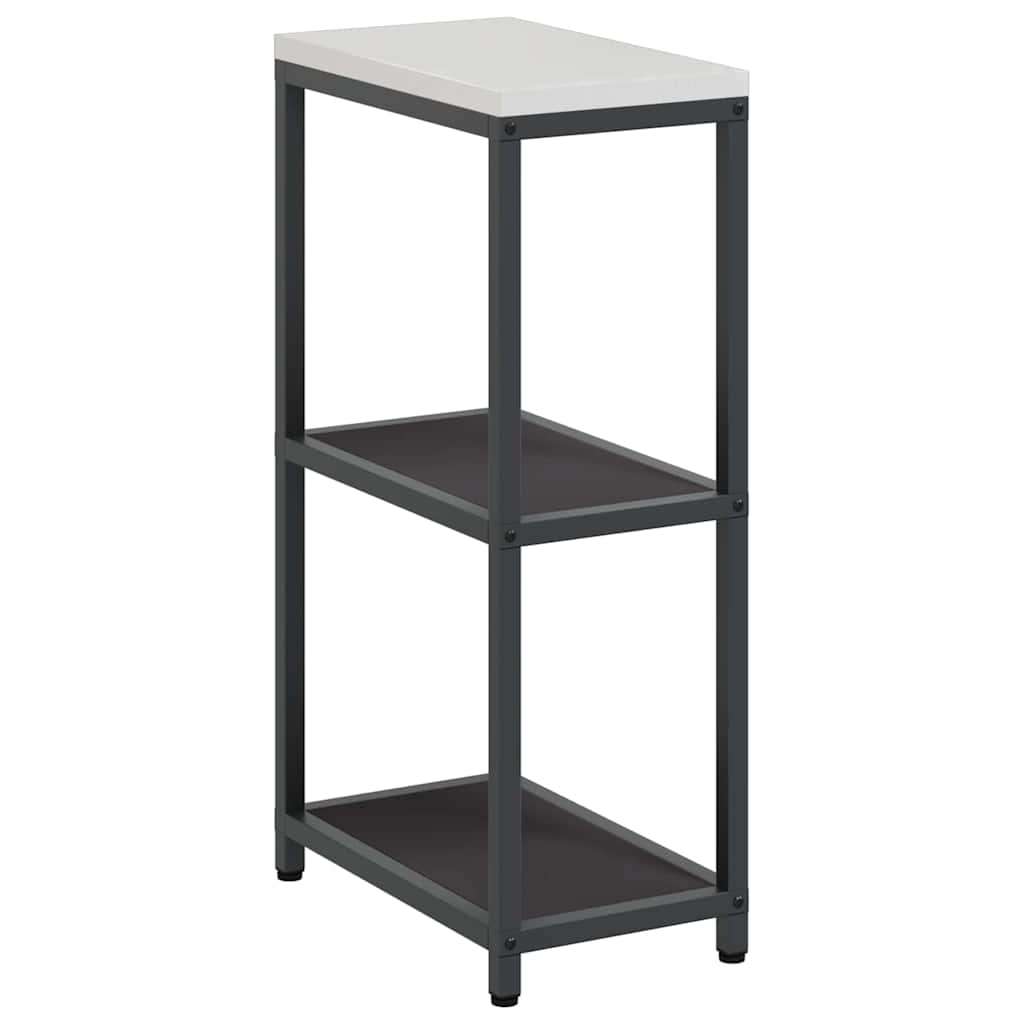 Kitchen Storage with Shelf Black 30 x 50 x 92 cm Steel
