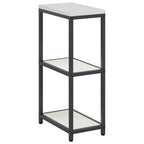 Kitchen Storage with Shelf White 30 x 50 x 92 cm Steel