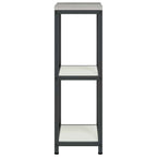 Kitchen Storage with Shelf White 30 x 50 x 92 cm Steel