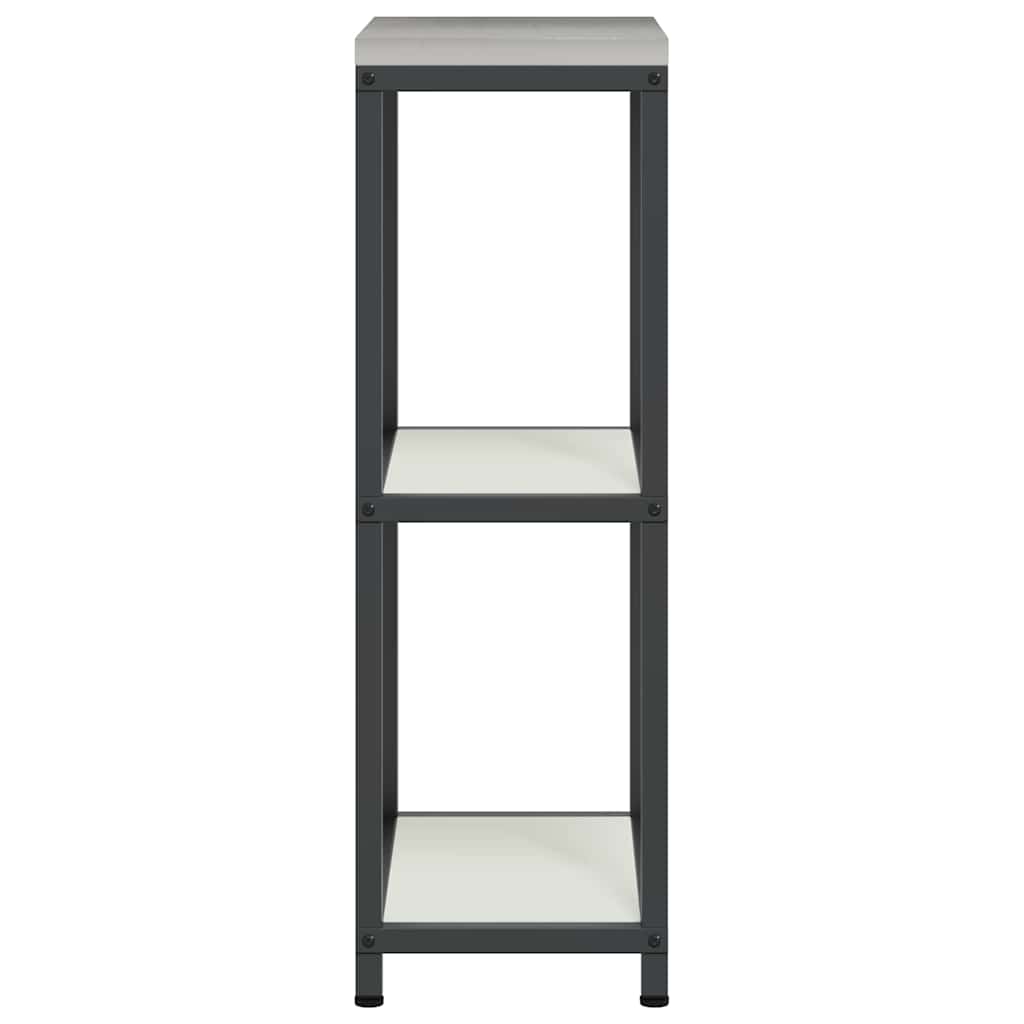Kitchen Storage with Shelf White 30 x 50 x 92 cm Steel
