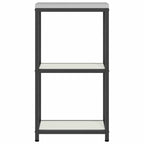 Kitchen Storage with Shelf White 30 x 50 x 92 cm Steel