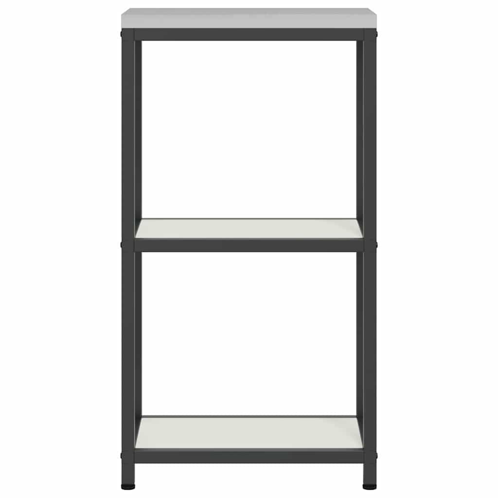 Kitchen Storage with Shelf White 30 x 50 x 92 cm Steel