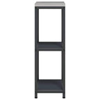 Kitchen Storage with Shelf Anthracite 30 x 50 x 92 cm Steel