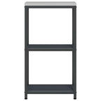 Kitchen Storage with Shelf Anthracite 30 x 50 x 92 cm Steel