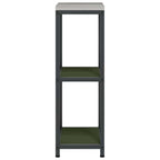 Kitchen Storage with Shelf Olive Green 30 x 50 x 92 cm Steel