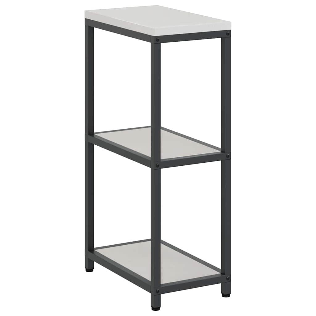 Kitchen Storage with Shelf Silver 30 x 50 x 92 cm Steel