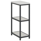 Kitchen Storage with Shelf Silver 30 x 50 x 92 cm Steel