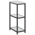 Kitchen Storage with Shelf Silver 30 x 50 x 92 cm Steel