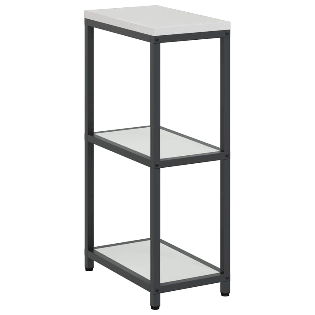 Kitchen Storage with Shelf Silver 30 x 50 x 92 cm Steel