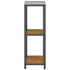 Kitchen Storage with Shelf Rusty 30 x 50 x 92 cm Steel