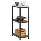 Kitchen Storage with Shelf Rusty 30 x 50 x 92 cm Steel
