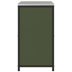 Kitchen Storage with Shelf Olive Green 90 x 50 x 92 cm Steel