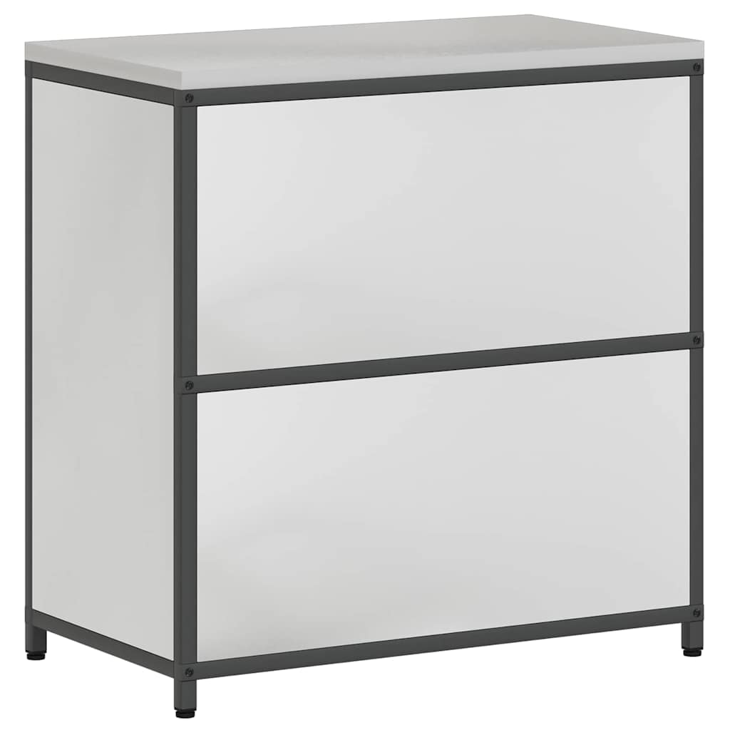 Kitchen Storage with Shelf Silver 90 x 50 x 92 cm Steel