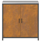 Kitchen Storage with Shelf Rusty 90 x 50 x 92 cm Steel