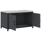 Kitchen Storage with Shelf Anthracite 90 x 50 x 53 cm Steel
