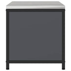 Kitchen Storage with Shelf Anthracite 90 x 50 x 53 cm Steel