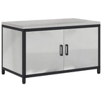 Kitchen Storage with Shelf Silver 90 x 50 x 53 cm Steel