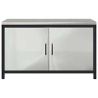 Kitchen Storage with Shelf Silver 90 x 50 x 53 cm Steel