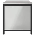 Kitchen Storage with Shelf Silver 90 x 50 x 53 cm Steel