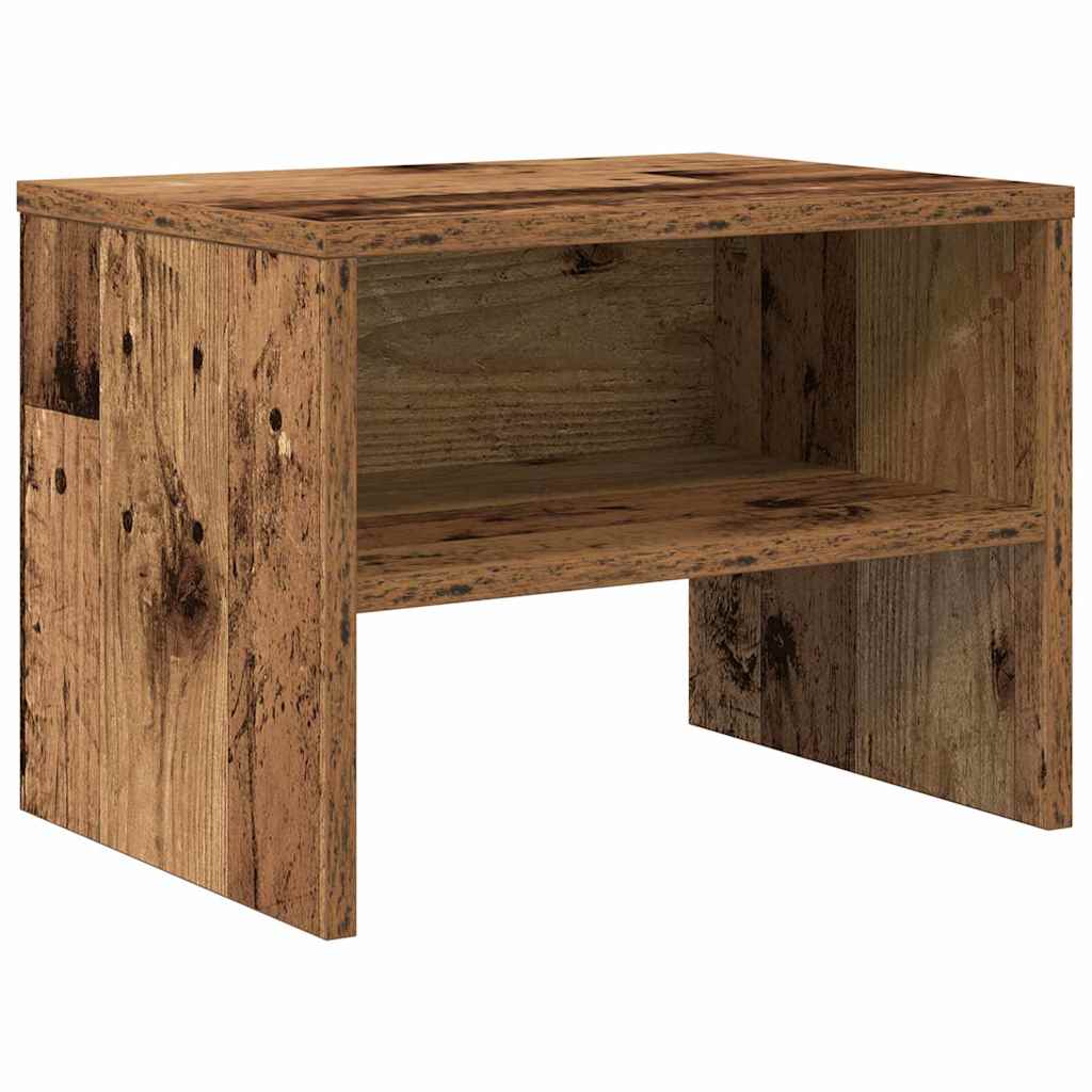 Bedside Cabinet Old wood 40 x 40 x 30 cm Engineered wood