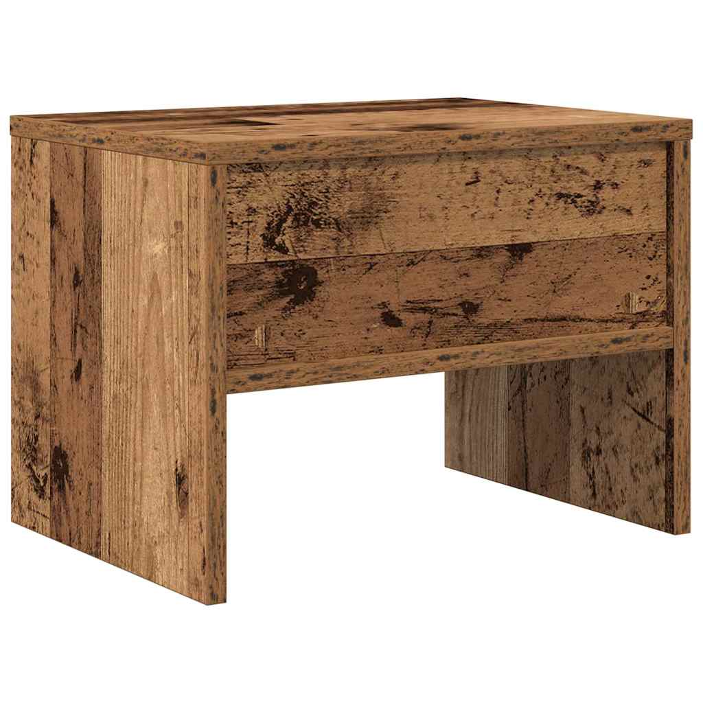 Bedside Cabinet Old wood 40 x 40 x 30 cm Engineered wood