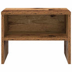 Bedside Cabinet Old wood 40 x 40 x 30 cm Engineered wood