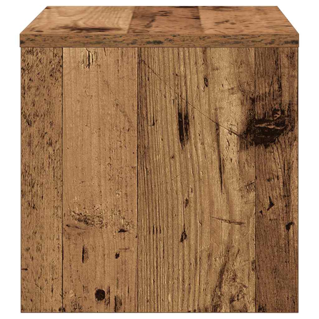 Bedside Cabinet 2 pcs Old wood 40 x 40 x 30 cm Engineered wood