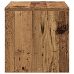 Bedside Cabinet 2 pcs Old wood 40 x 40 x 30 cm Engineered wood