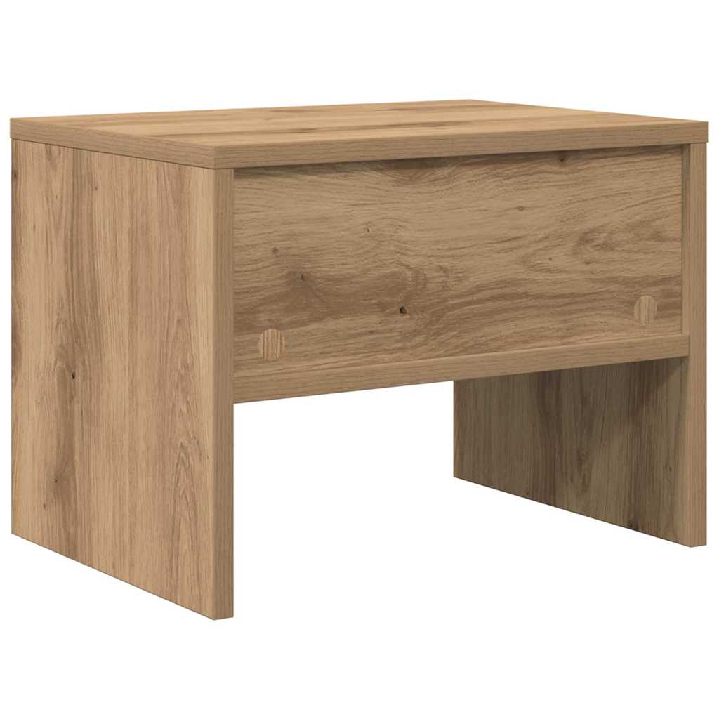 Bedside Cabinet Artisan oak 40 x 40 x 30 cm Engineered wood