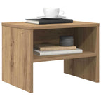 Bedside Cabinet Artisan oak 40 x 40 x 30 cm Engineered wood
