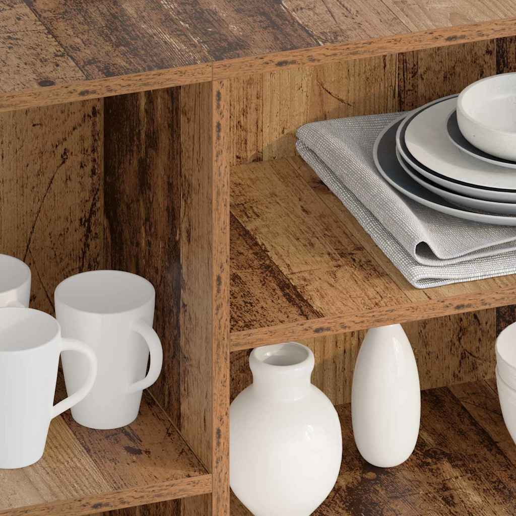 Sideboard Old Wood 120 x 30 x 75 cm Engineered Wood