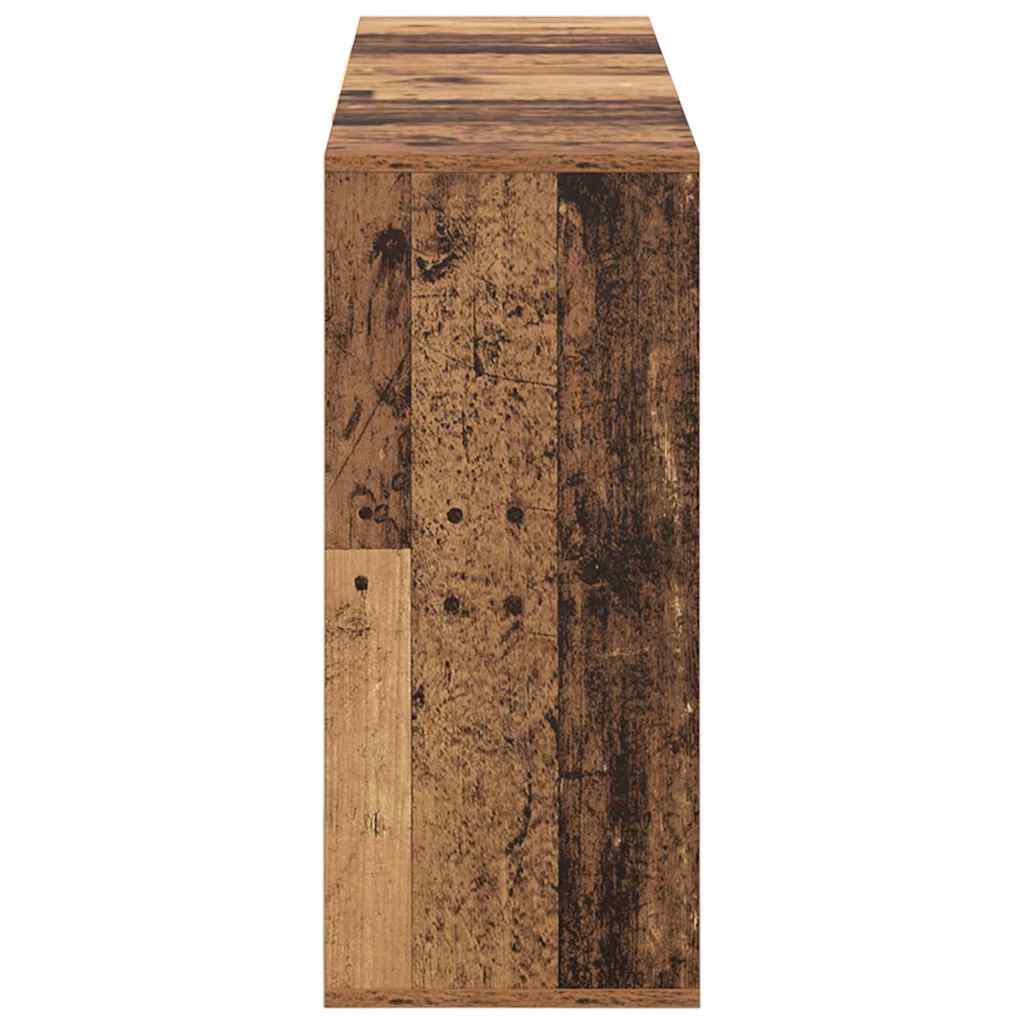 Sideboard Old Wood 120 x 30 x 75 cm Engineered Wood