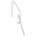 3-Step Dock Ladder Silver 58 x 77 x 144 cm Aluminium