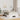 Floor Bed Frame with Storage White Solid pine wood