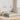 Floor Bed Frame Brown Solid Pine Wood