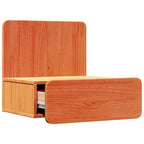 Bedside Table 2 pcs Wax Brown 44 x 32.5 x 40 cm Solid pine wood