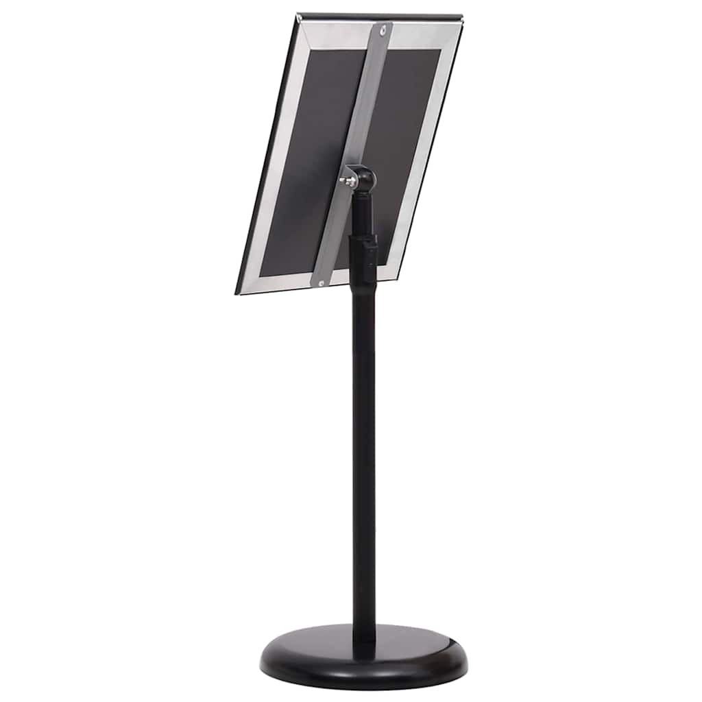 Poster Stands 2 pcs Black 45 x 32.7 x 108 cm Aluminium