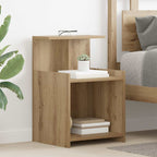 Bedside Cabinet 2 pcs Artisan Oak 40 x 35 x 60 cm