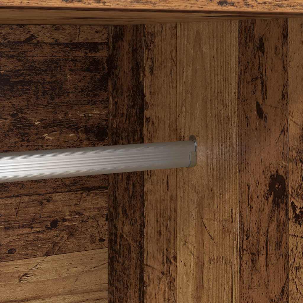 Wardrobe Old Wood 82.5 x 51.5 x 180 cm Engineered Wood